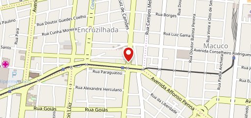 Restaurante Canal 3 Santos SP no mapa