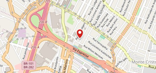 Mercearia Fabricio no mapa