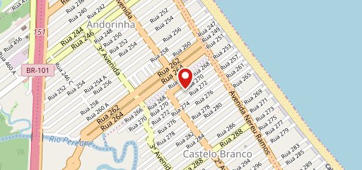 Mestre do Frango Itapema no mapa