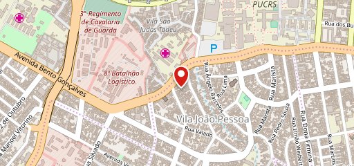 Mestre do Frango Partenon no mapa