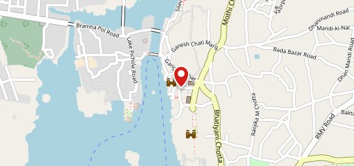 Mewar Haveli - At Lake Pichola on map