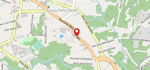 Mezza Notte Eventos Curitiba PR no mapa