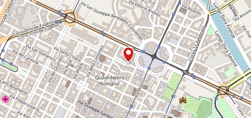 Mezzaluna sulla mappa