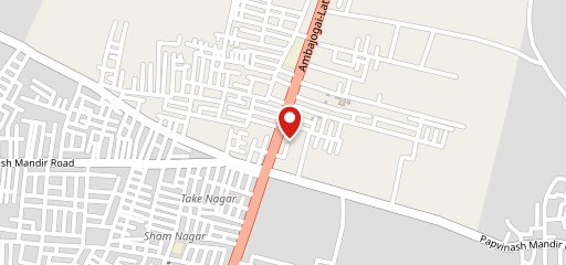 MH12 Pav Bhaji Latur on map