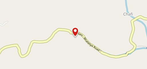 Midnight hotel and restaurant on map