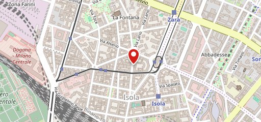 Milano Island lounge & sushi bar sulla mappa