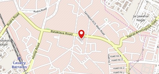 Military canteen on map