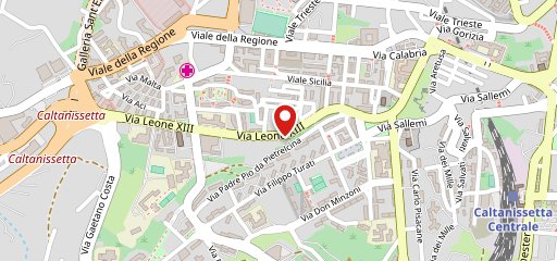 Millesuoli Caltanissetta sulla mappa