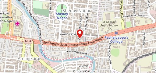 Minar Biriyani on map