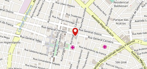 Mineiro Sucos & Lanches no mapa