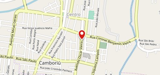 Mini Kalzone Camboriú no mapa