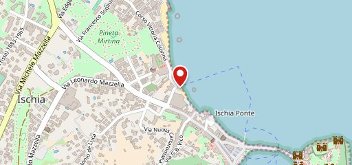 Miramare e castello sulla mappa