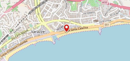 Caffè miramare sulla mappa