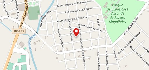 Miranda Lanches no mapa