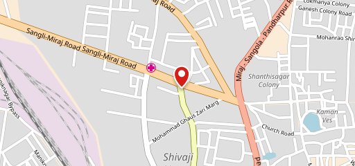 Mirchi Food Mall - Best Veg & Non-Veg Restaurant in Miraj Family Restaurant Corporate Dine on map