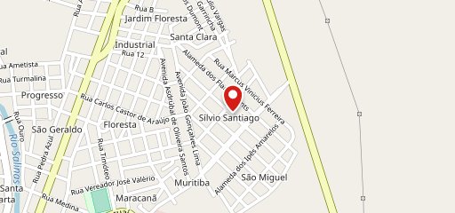 Mironga Pizza no mapa