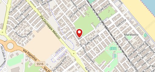 Mister Pizza Rimini Sud sulla mappa