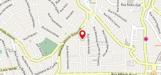 Mobi Hamburgueria no mapa