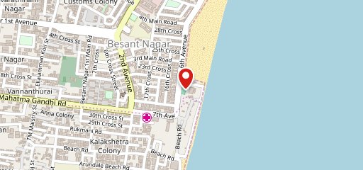 Mobile Sea Food Restaurant By Tamilnadu Govt Fisheries Department on map