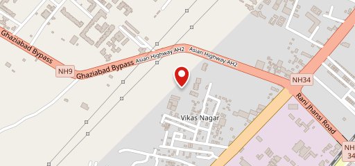 MOC" The American Restaurant" Raj Nagar Extension on map