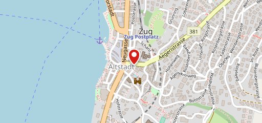 Molini Pizza Zug sulla mappa