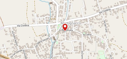 Mondo Pizza - Martignacco sulla mappa