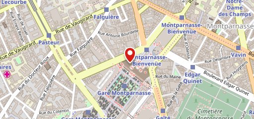 The French Donuts - Montparnasse sur la carte