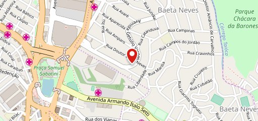 KISOJI SUSHI SAO BERNARDO - DELIVERY no mapa