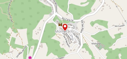 Montecarlo via Roma n 10 sulla mappa