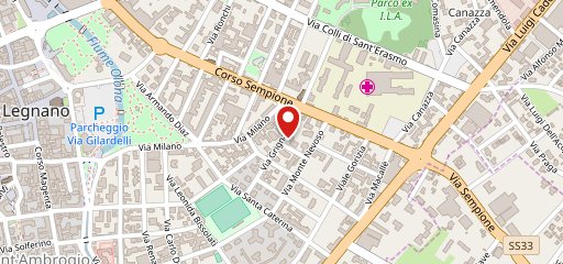 Pizzeria Montegrigna Tric Trac sulla mappa