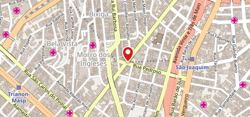 Moraes Pizzeria and Steakhouse no mapa