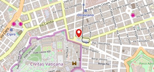 Morrison's Risorgimento sur la carte