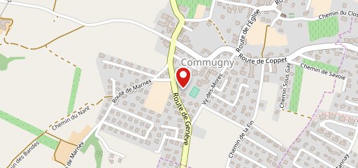 Pizzeria Motel le Léman - Restaurant Commugny sulla mappa