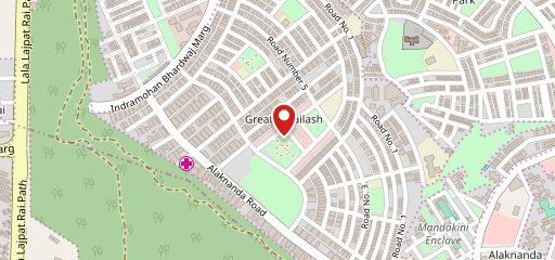 Moti Mahal Delux - Greater Kailash 2 on map