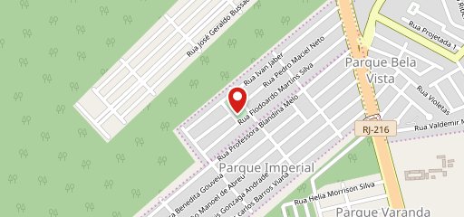 Quiosque do Tiaguinho no mapa