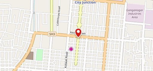 Pizza Hut Ravindra Path, Shri Ganganagar on map