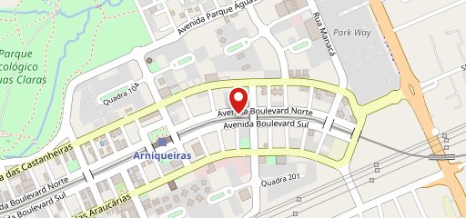 Mr Hoppy Águas Claras no mapa