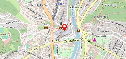 Mr. Pickwick Pub Baden sulla mappa