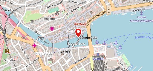 Mr. Pickwick Pub Luzern sulla mappa