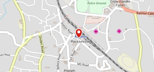 MRA Bakery and Restaurant (Kannur) on map