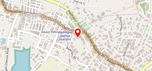 Mud brick kitchen and bar on map