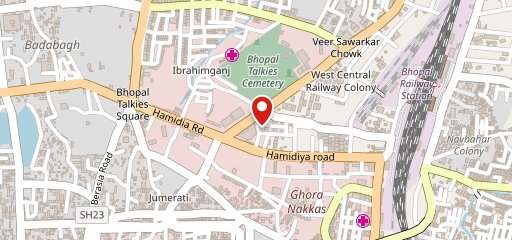 Mughal darbar family restaurant on map