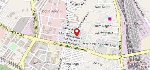Multan Moth Bhandar on map