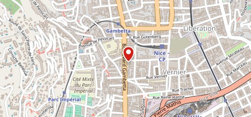 J.Multari GAMBETTA 128 sur la carte