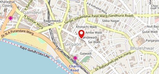 Mumbai Bites (Girgaon) on map
