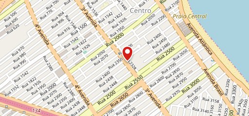 Mundo Selvagem Pizza no mapa