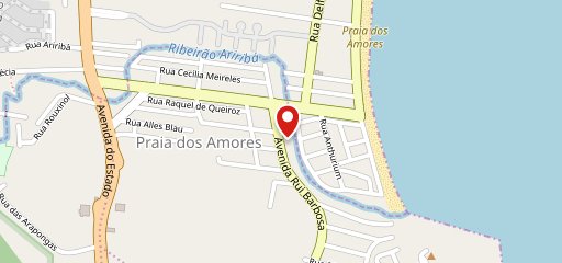 Restaurante Praia Brava Mundo Selvagem Garden no mapa