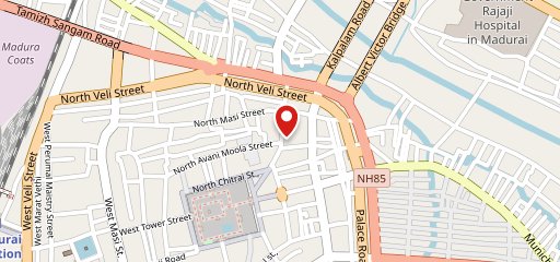 Murugan Idli Shop Madurai on map