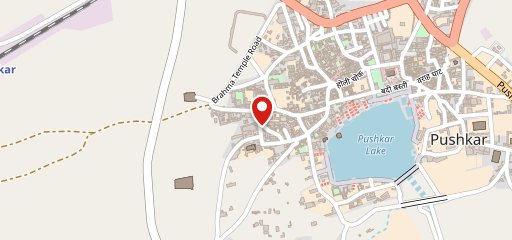 Nutmeg cafe pushkar on map