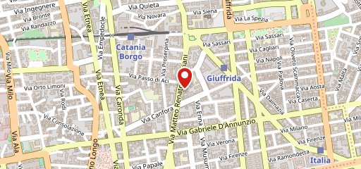 n pezzu ri pizza sulla mappa